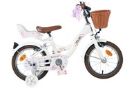 VOLARE Dječji bicikl Blossom 14", bijeli, dvije ručne kočnice